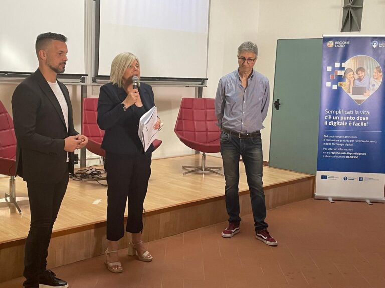Inaugurazione Punto Cisterna Digitale