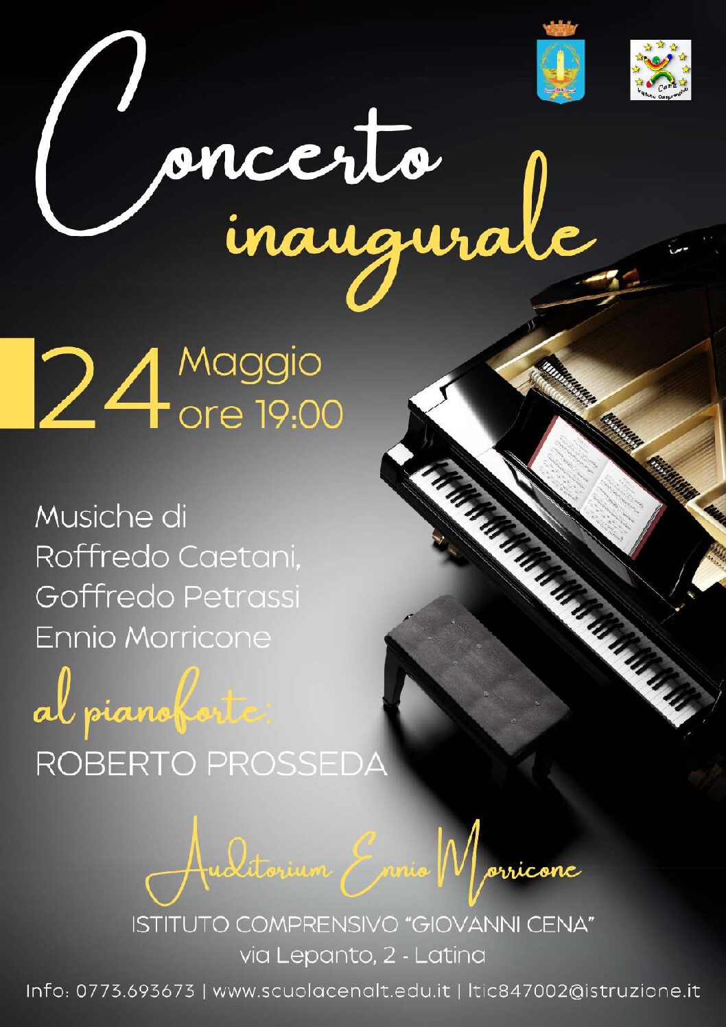 INVITO CONCERTO DI PIANOFORTE