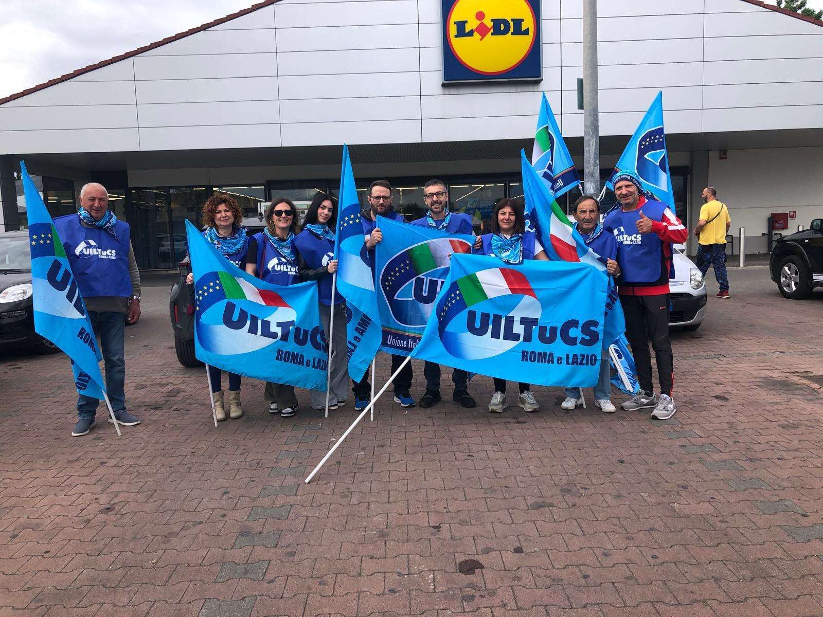 sciopero lidl uiltucs