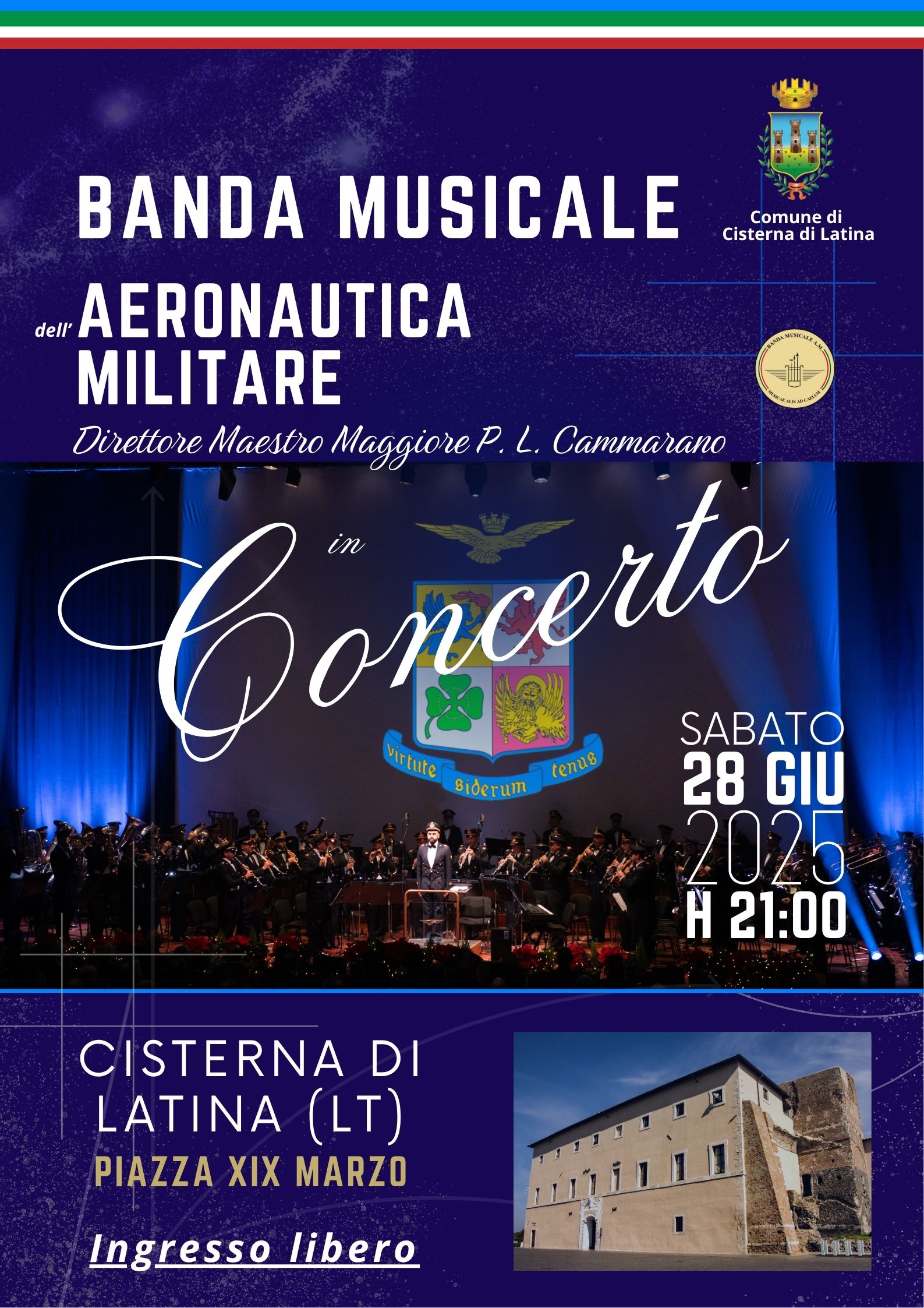 Banda Musicale Aeronautica - Locandina