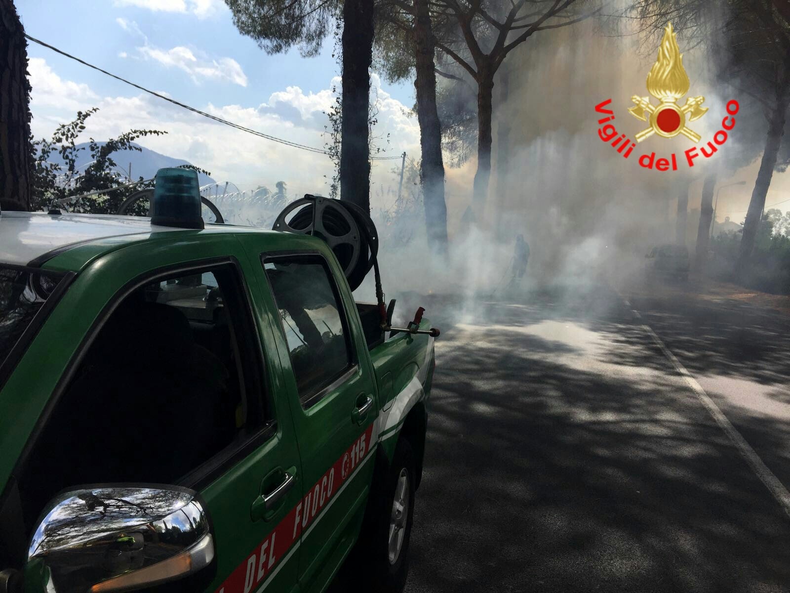 incendio appia