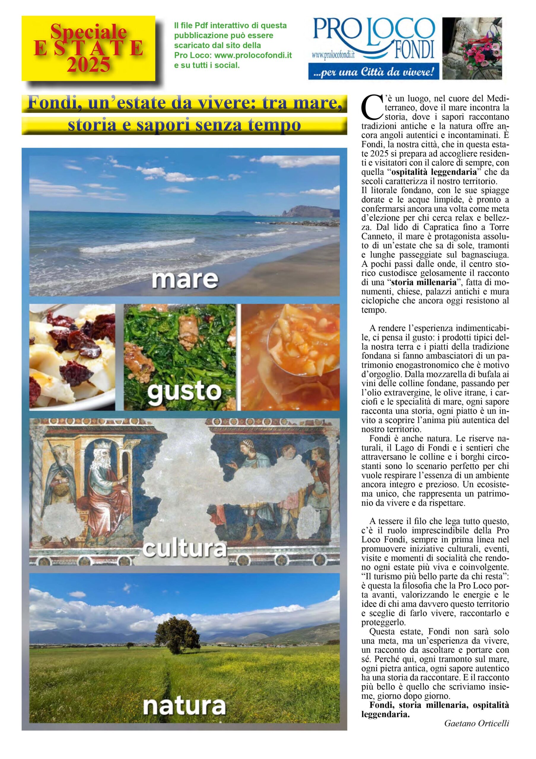 Copertina Speciale Estate 2025 Fondi LT