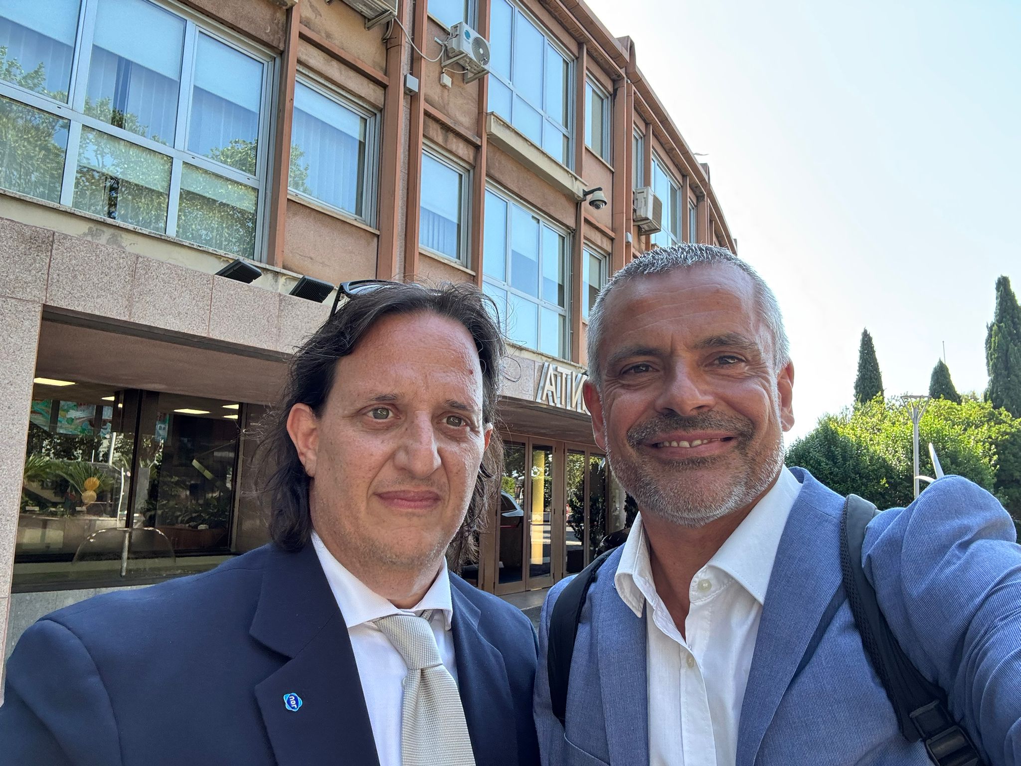 Gianluca Mancini e Armando Valiani