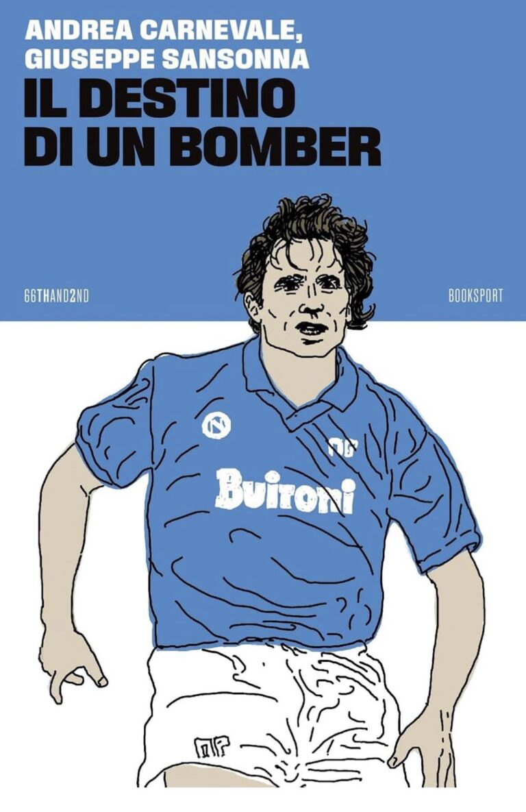 Il destino di un bomber, copertina libro