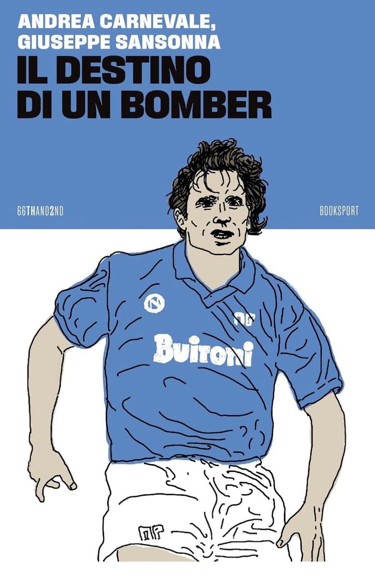 Il destino di un bomber, copertina libro