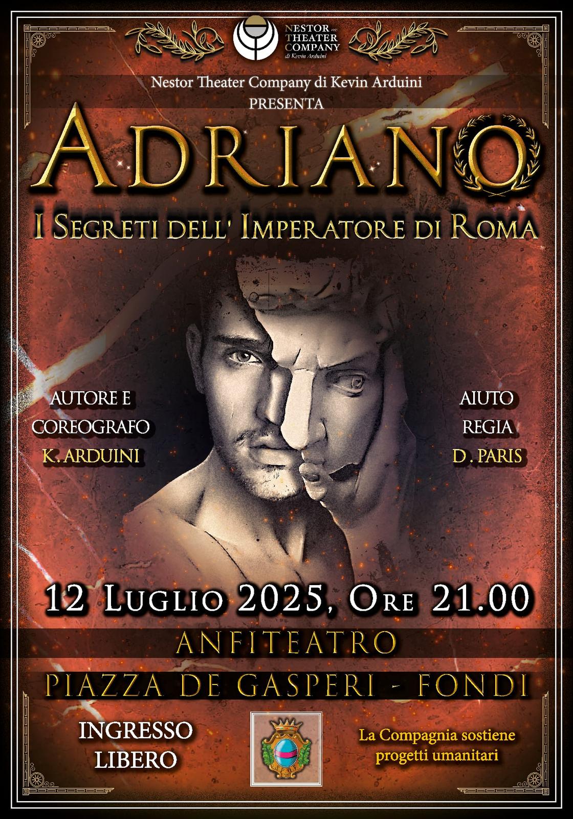locandina adriano i segreti di roma