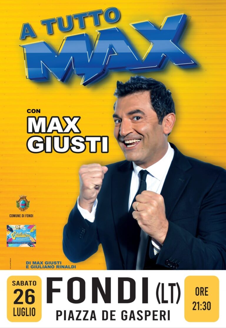 locandina max giusti
