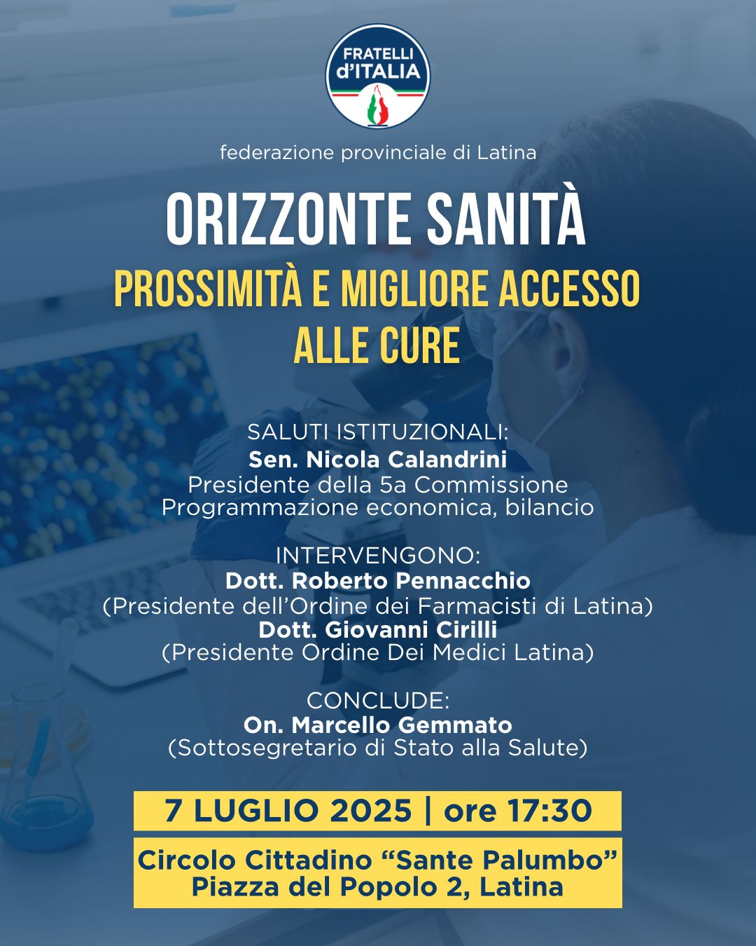 locandina sanità
