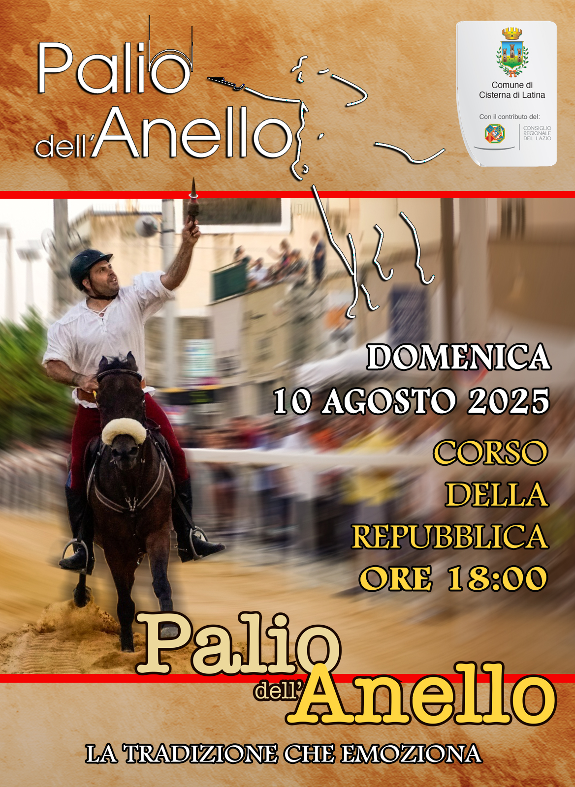 Palio Anello 2025 - locandina