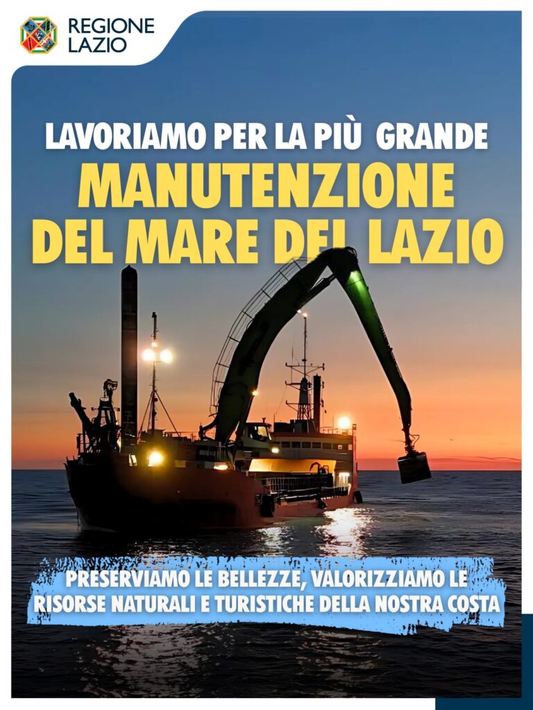 costa manutenzione del mare