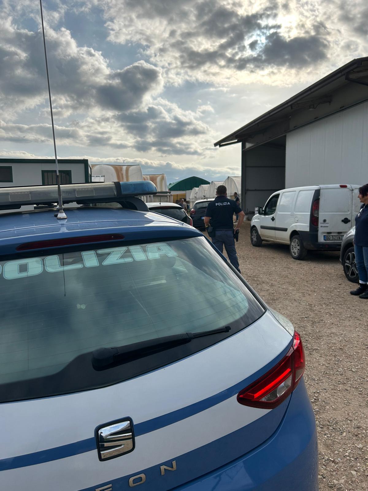 polizia nelle aziende agricole