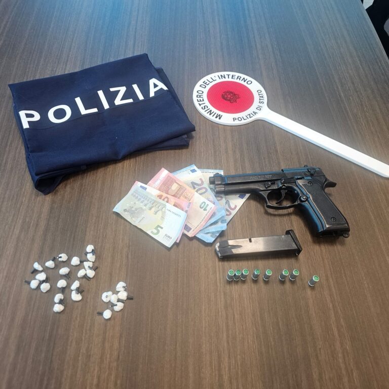 sequesto sostanza stupefacente polizia aprilia