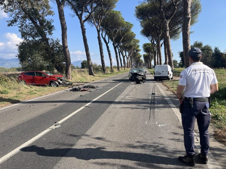 Incidente Appia - polizia locale cisterna