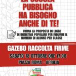 Locandina iniziativa 18 Ottobre