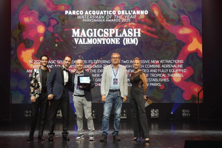 MagicSplash premiata ai Parksmania award 2025