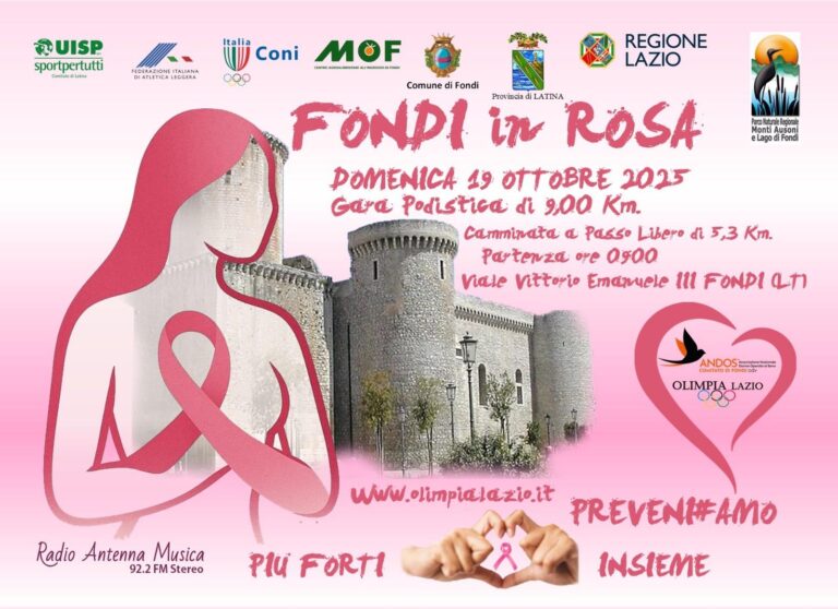 gara fondi in rosa locandina