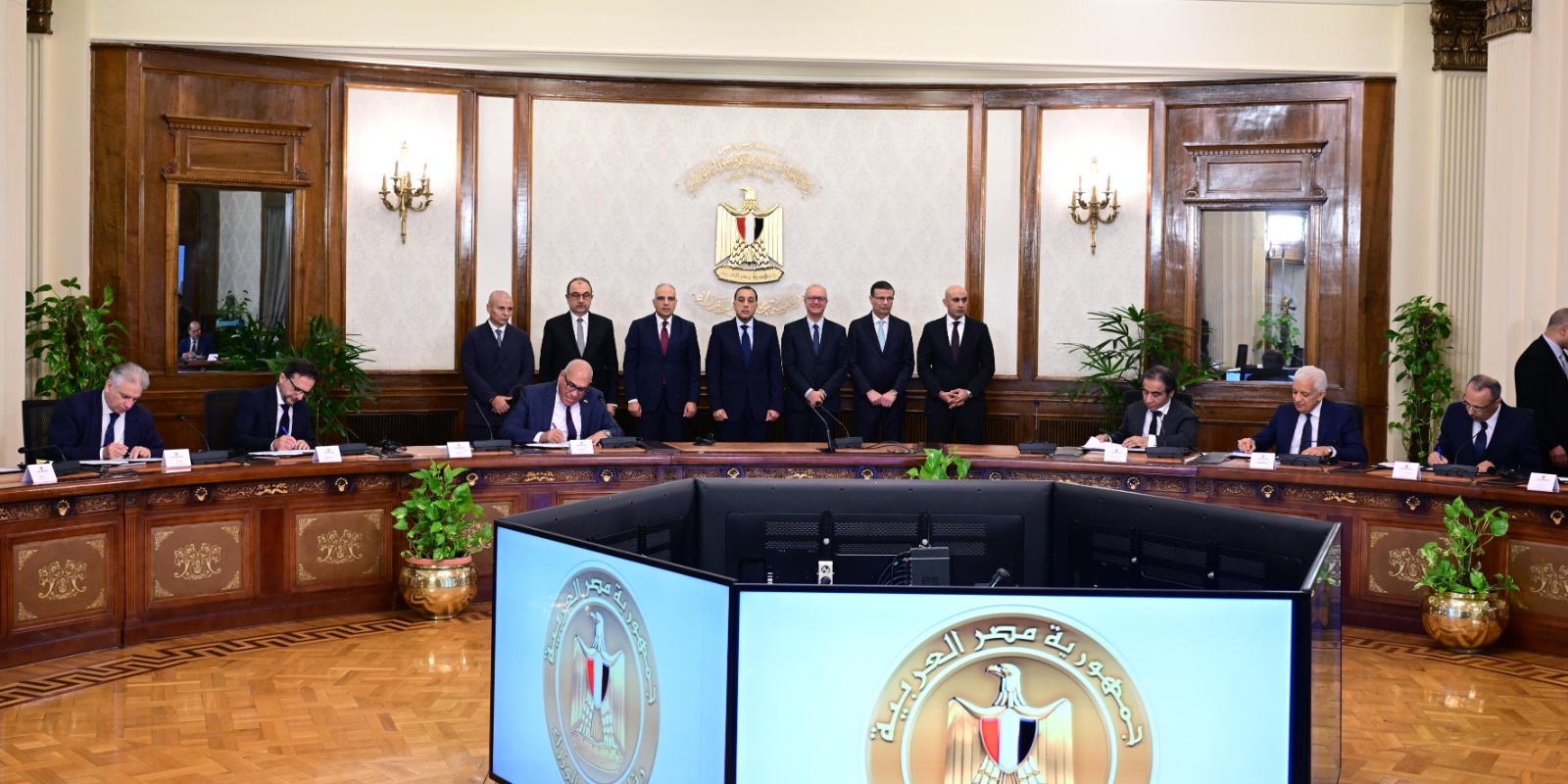 Ministro e Presidente Egitto